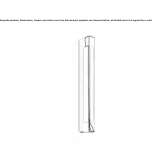 Mirror lamp for the bathroom made of glass and steel Milowka