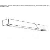Mosiężna lampa lustrzana do łazienki Buhl