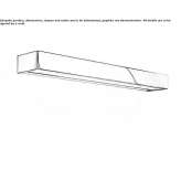 Brass LED wall lamp for the bathroom Buhl
