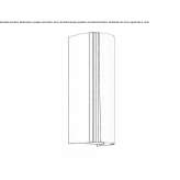 Mirror lamp for the bathroom Dozule