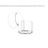 Adjustable LED spotlight for wall mounting Cazis