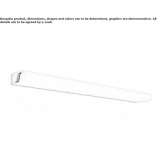Steel LED mirror lamp for the bathroom Courlay