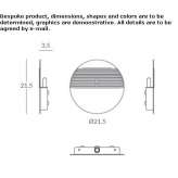 Metal LED wall lamp Kolsh