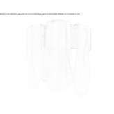 Lampa ścienna ze szkła piaskowanego Suceveni