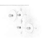 Metal wall lamp Olivarez