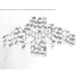 LED wall lamp made of glass Otopeni