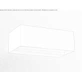 Plate LED wall lamp Edgard