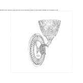 Gold-plated wall lamp with crystal Dobron