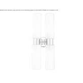 Wall lamp made of blown glass Quilca