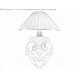 Żelazna lampa ścienna Varsag