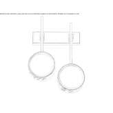 Metal LED wall lamp Turt