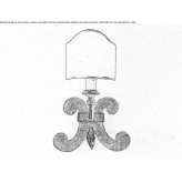 Iron wall lamp Pnikut