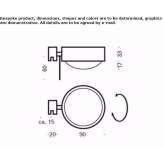 Adjustable mirror lamp Czapury