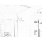 Adjustable metal wall lamp with swing arm Malpaso