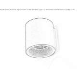 Aluminum LED wall lamp Korkut