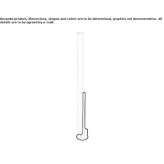 LED methacrylate floor lamp with dimmer Schwaan