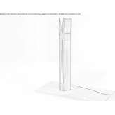 Steel floor lamp Tierp