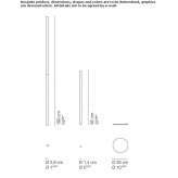 Metalowa lampa podłogowa LED, bezprzewodowa, ze ściemniaczem Caacupe