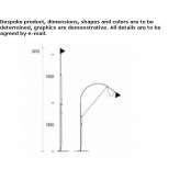 Adjustable LED arc lamp Steninge