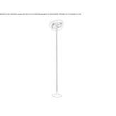 LED floor lamp made of blown glass Lucama