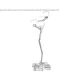 Żelazna lampa podłogowa Marnay