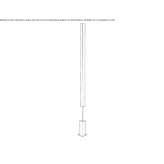 Aluminum LED floor lamp Marratxi