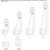 Lampa podłogowa z marmuru Carrara Medias