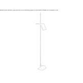 Metal LED floor lamp Douglass