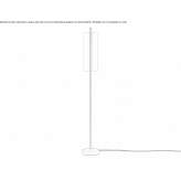 Metal LED floor lamp Munani