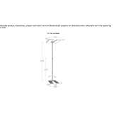 LED floor lamp Roascio