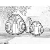 Metal floor lamp Iturbide