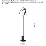 Aluminum LED floor lamp Mihaesti