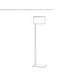 LED floor lamp Wrawby