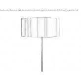 Metal floor lamp Dachsen