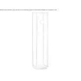 Aluminum LED floor lamp with tray Pertosa