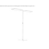 Floor lamp Vattaro