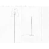 Floor lamp made of blown glass and metal Uvalde