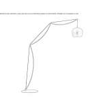 Lampa podłogowa LED Vinica