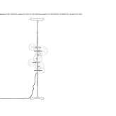 Lampa podłogowa z dmuchanego kryształu Aichen