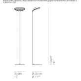 LED floor lamp Morengo