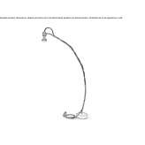 Iron floor lamp Vadena