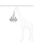 Polyethylene floor lamp Blijham