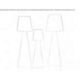 Polyethylene floor lamp Zurgena