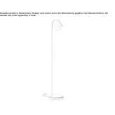 Aluminum floor lamp Petrov