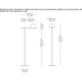 Lampa podłogowa LED Rowville