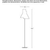 Halogen iron floor lamp Lupoglav