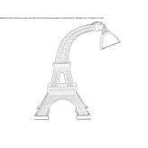 LED floor lamp Lykhivka