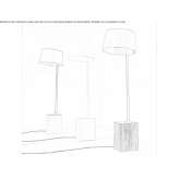 Lampa podłogowa Chaource