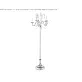 LED floor lamp made of Murano glass Borgloon