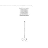 Height adjustable floor lamp Lapeer